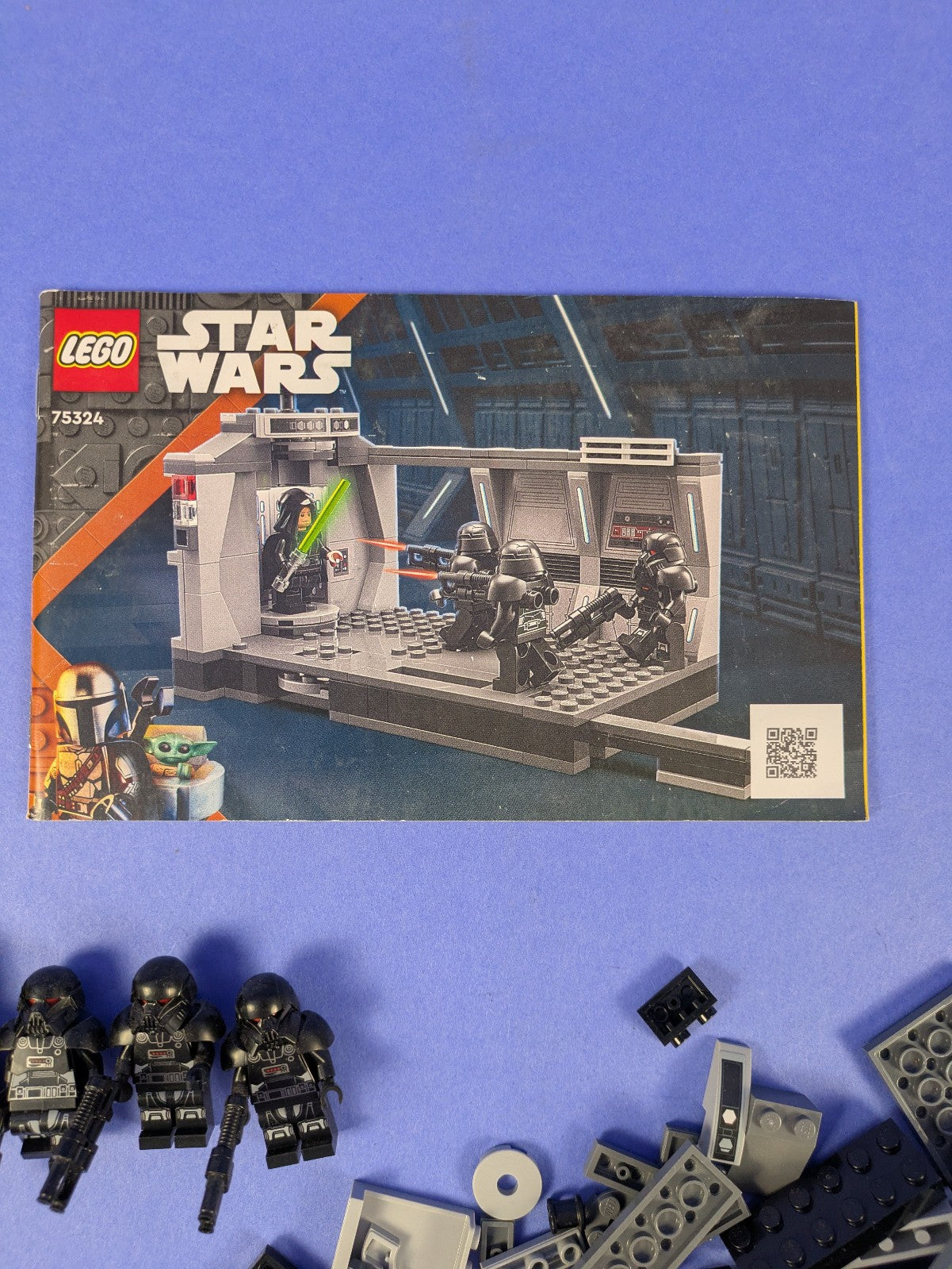 LEGO Star Wars Dark Trooper Attack 75324 Complete Set Pre-Owned