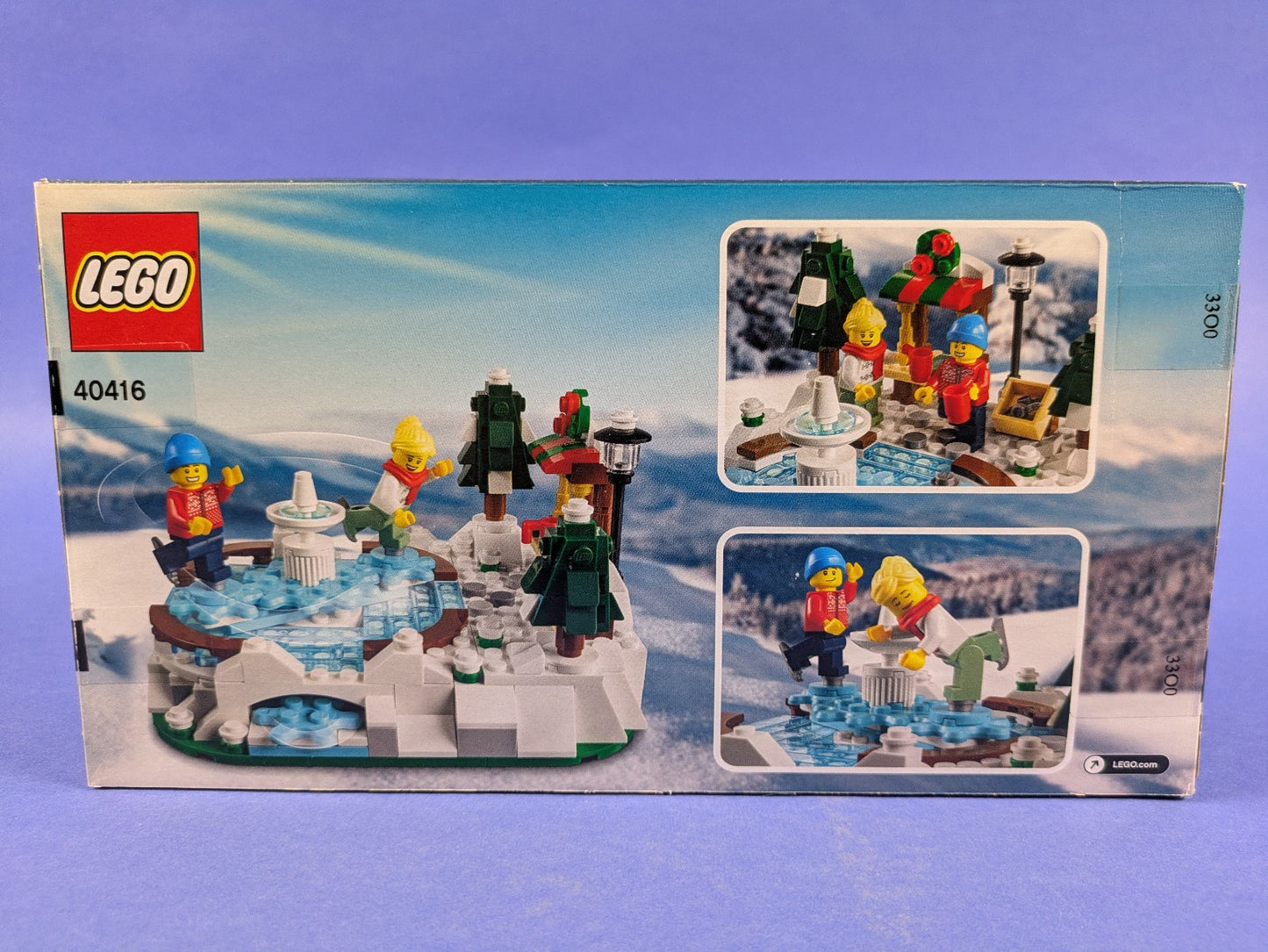 Lego Holiday & Event: Christmas: Ice Skating Rink Set 40416 BRAND NEW