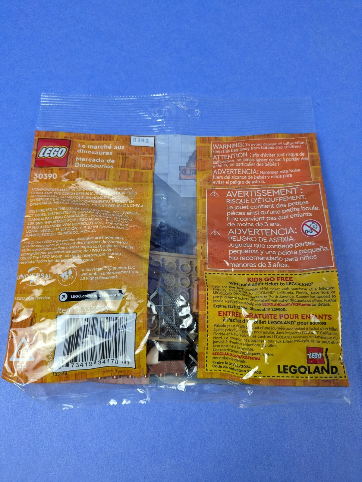LEGO Jurassic World Dinosaur Market Polybag 30390