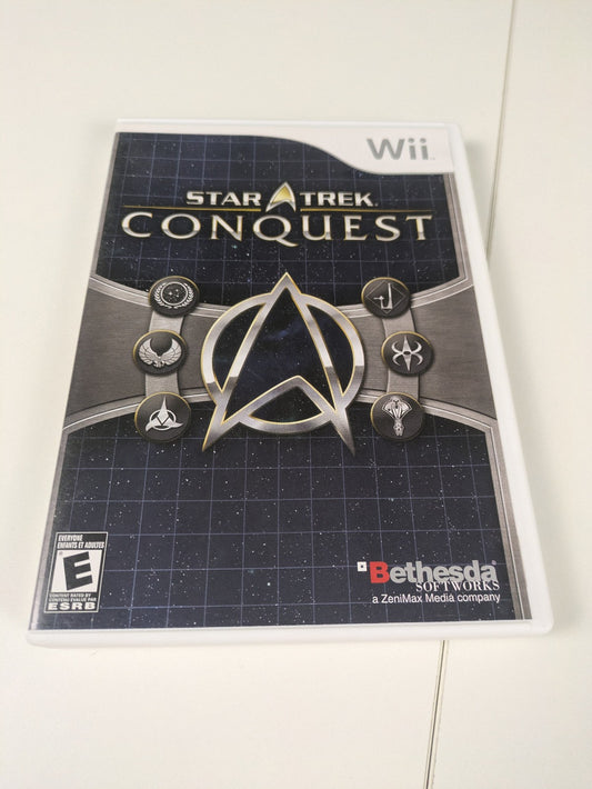 Star Trek: Conquest (Nintendo Wii, 2007) CIB
