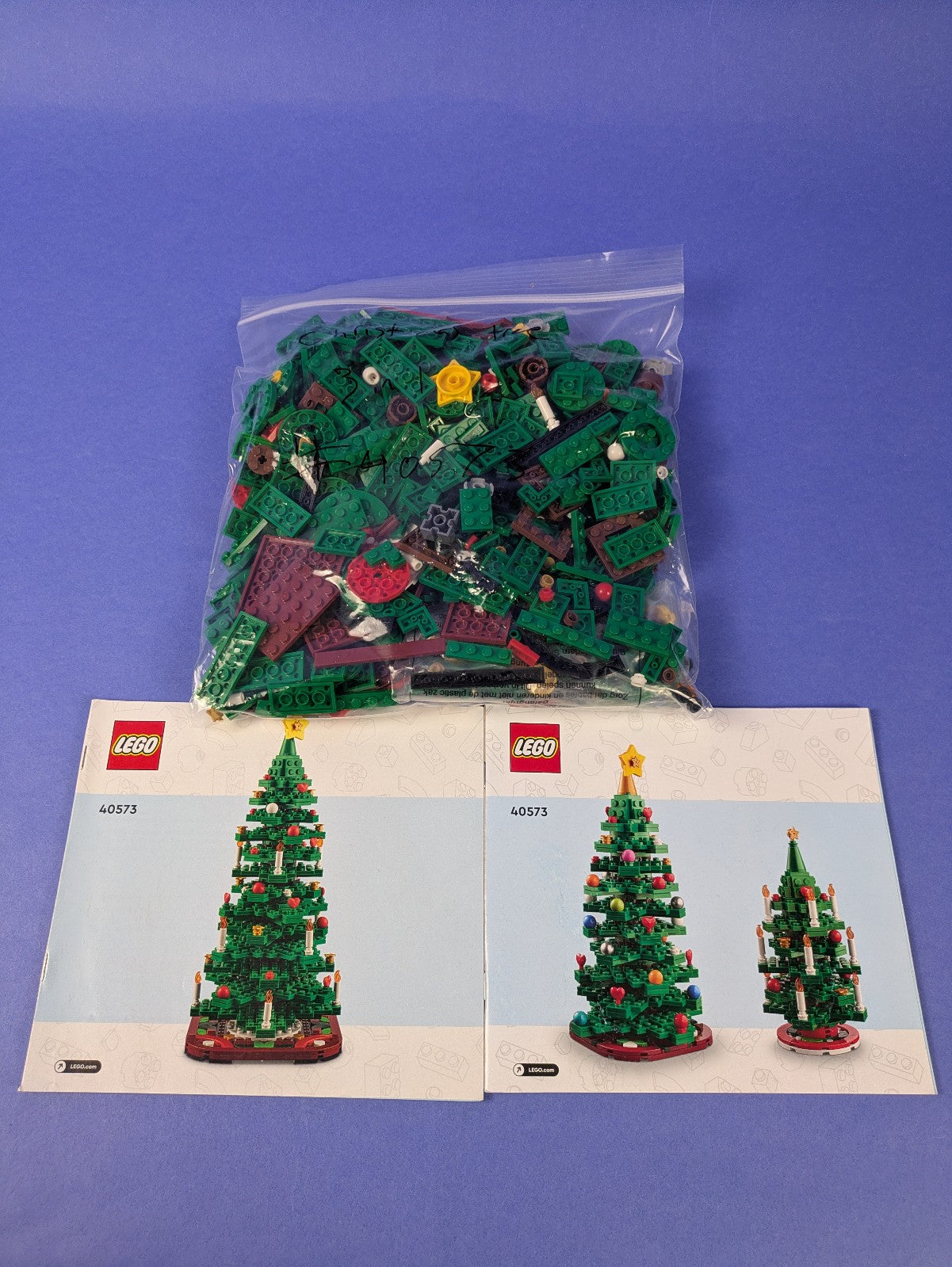 LEGO Holiday & Event Christmas Tree 40573 Complete Set Pre-Owned