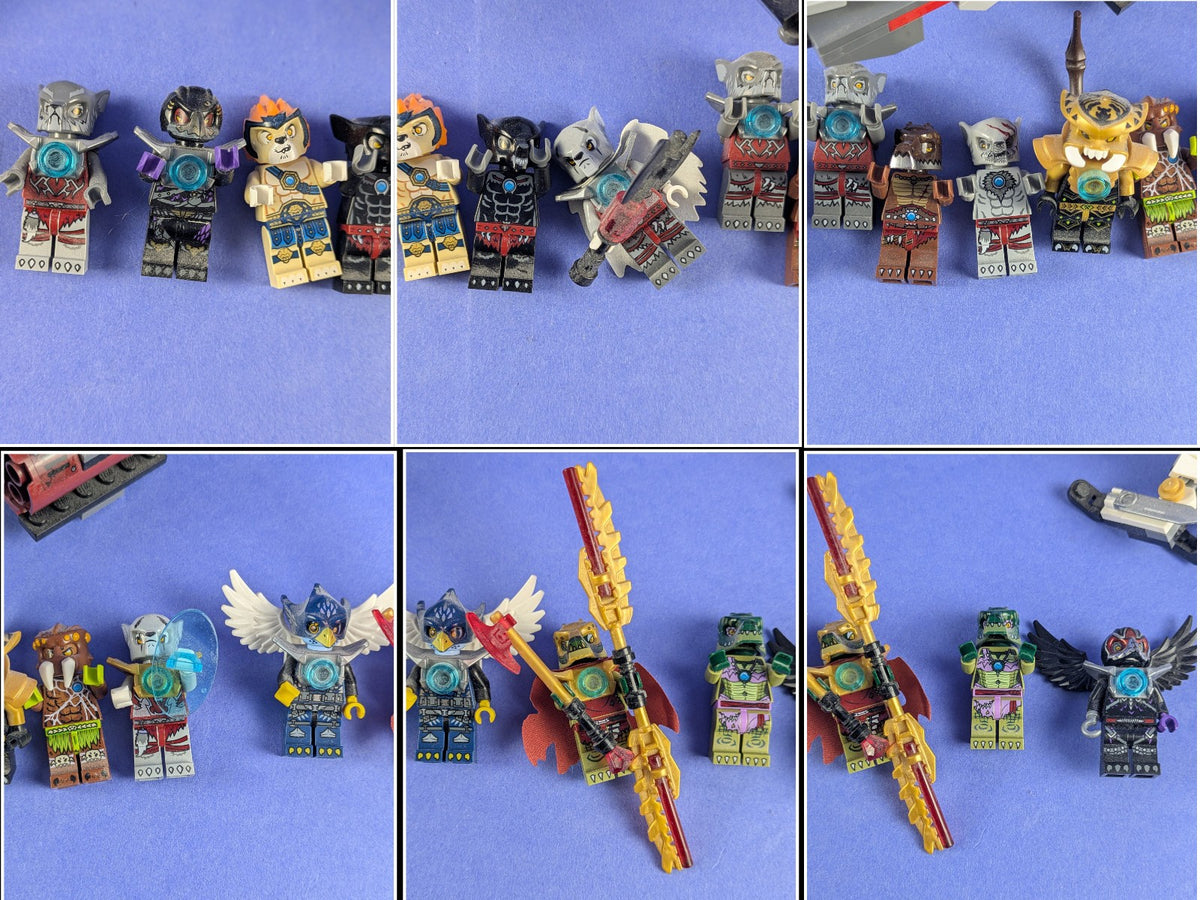 LEGO LEGENDS OF CHIMA Bundle Deal More Than 10 Sets Pre-Owned