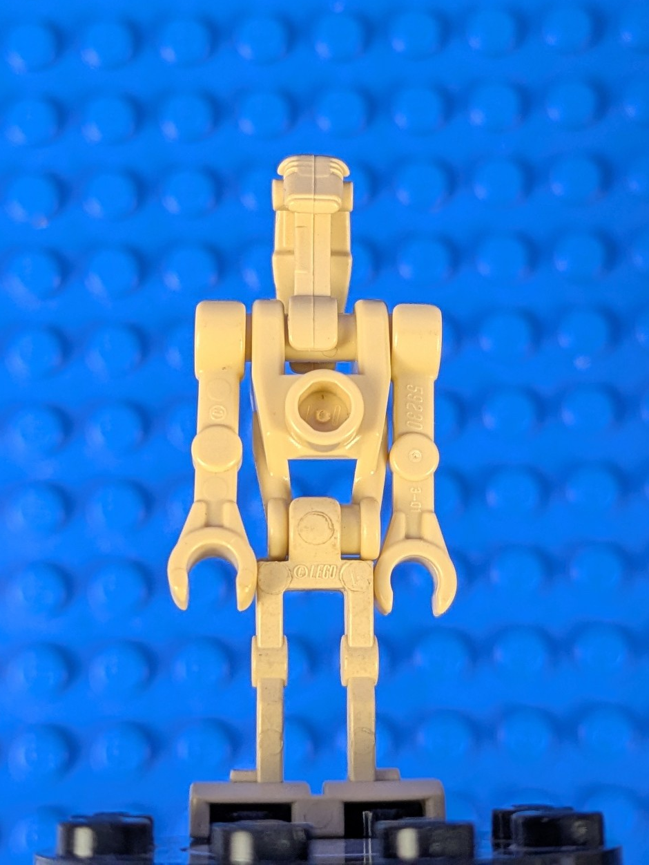 Lego Star Wars: Battle Droid - Tan Angled/Straight Arm (X16) Sets 75435, 7141