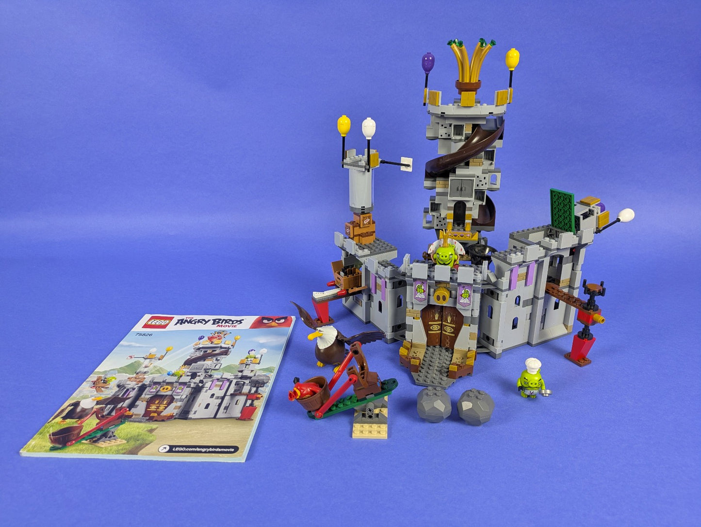 Lego The Angry Birds Movie: King Pig's Castle 75826 - Complete w/ Instructions