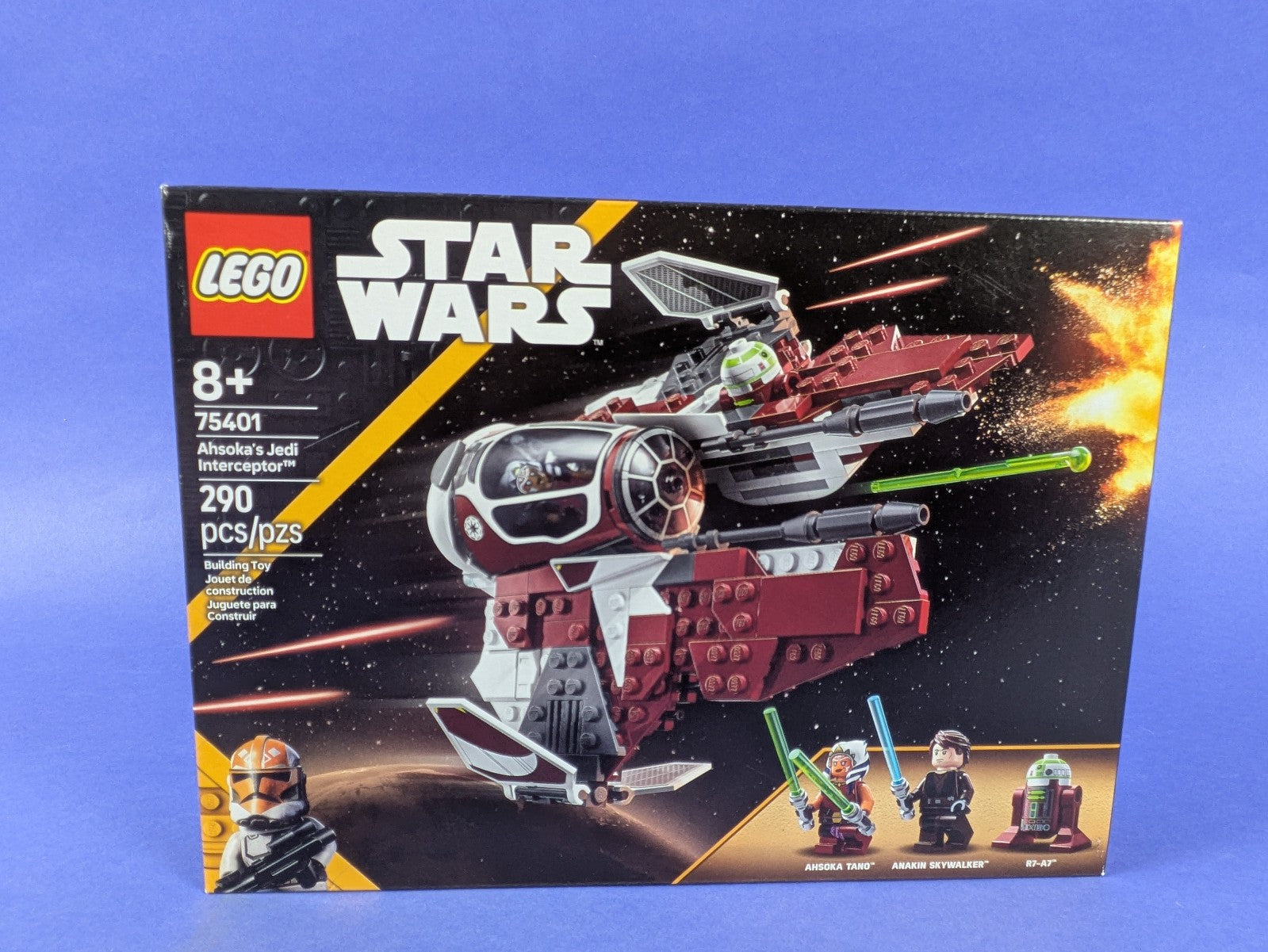 LEGO Star Wars Ahsoka's Jedi Interceptor 75401