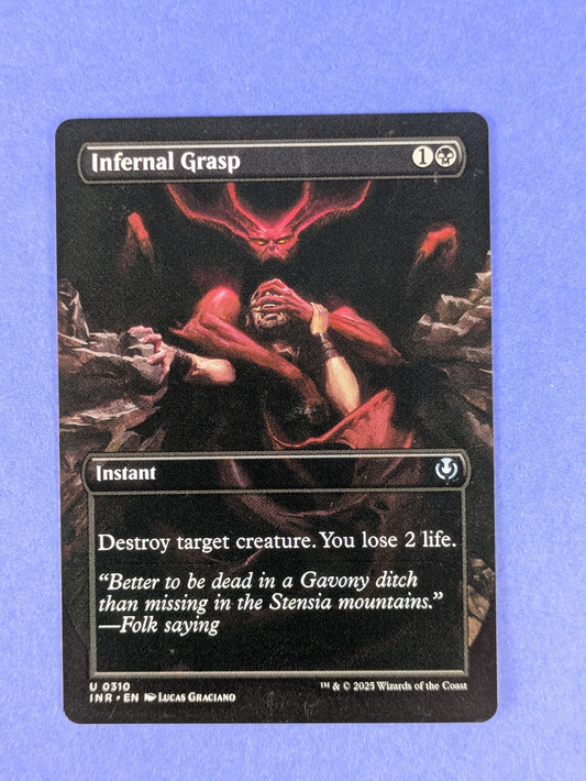 MTG Magic: Innistrad Remastered: Infernal Grasp #0310 Uncommon - NM