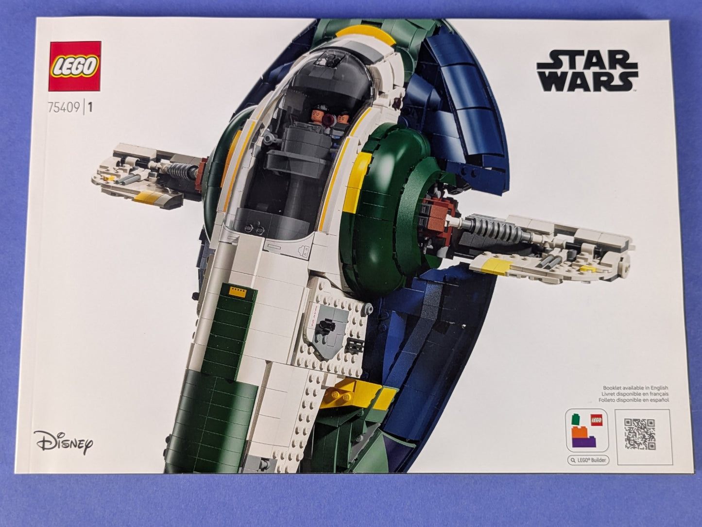 Lego Star Wars: Jango Fett's Firespray-Class Starship - UCS Set 75409 Complete