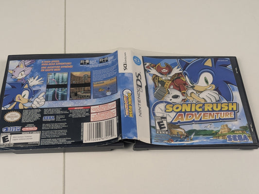 Sonic Rush Adventure (Nintendo DS, 2007) CIB