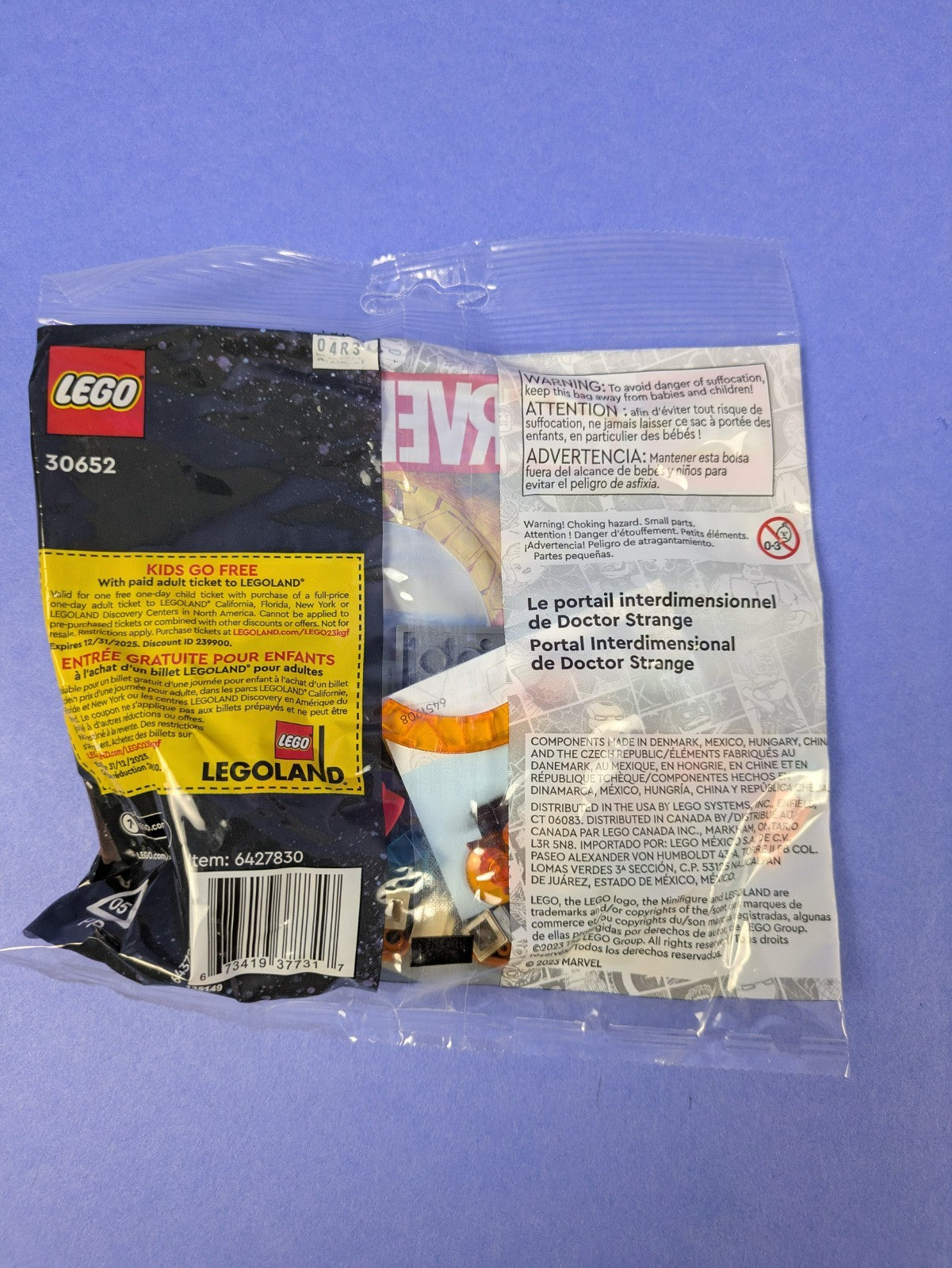 LEGO Marvel Doctor Strange's Interdimensional Portal Polybag 30652