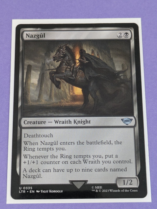 MTG: The Lord of the Rings: Nazgûl #0335 Uncommon - NM