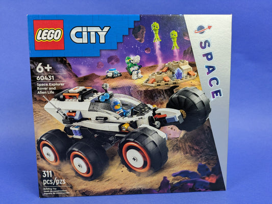 Lego Town: City: Space Explorer Rover and Alien Life Set 60431 BRAND NEW
