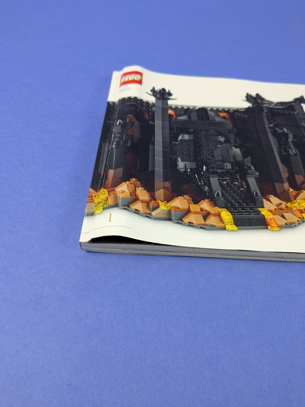 LEGO The Hobbit and The Lord of the Rings Barad-dûr 10333 Complete Set Pre-Owned