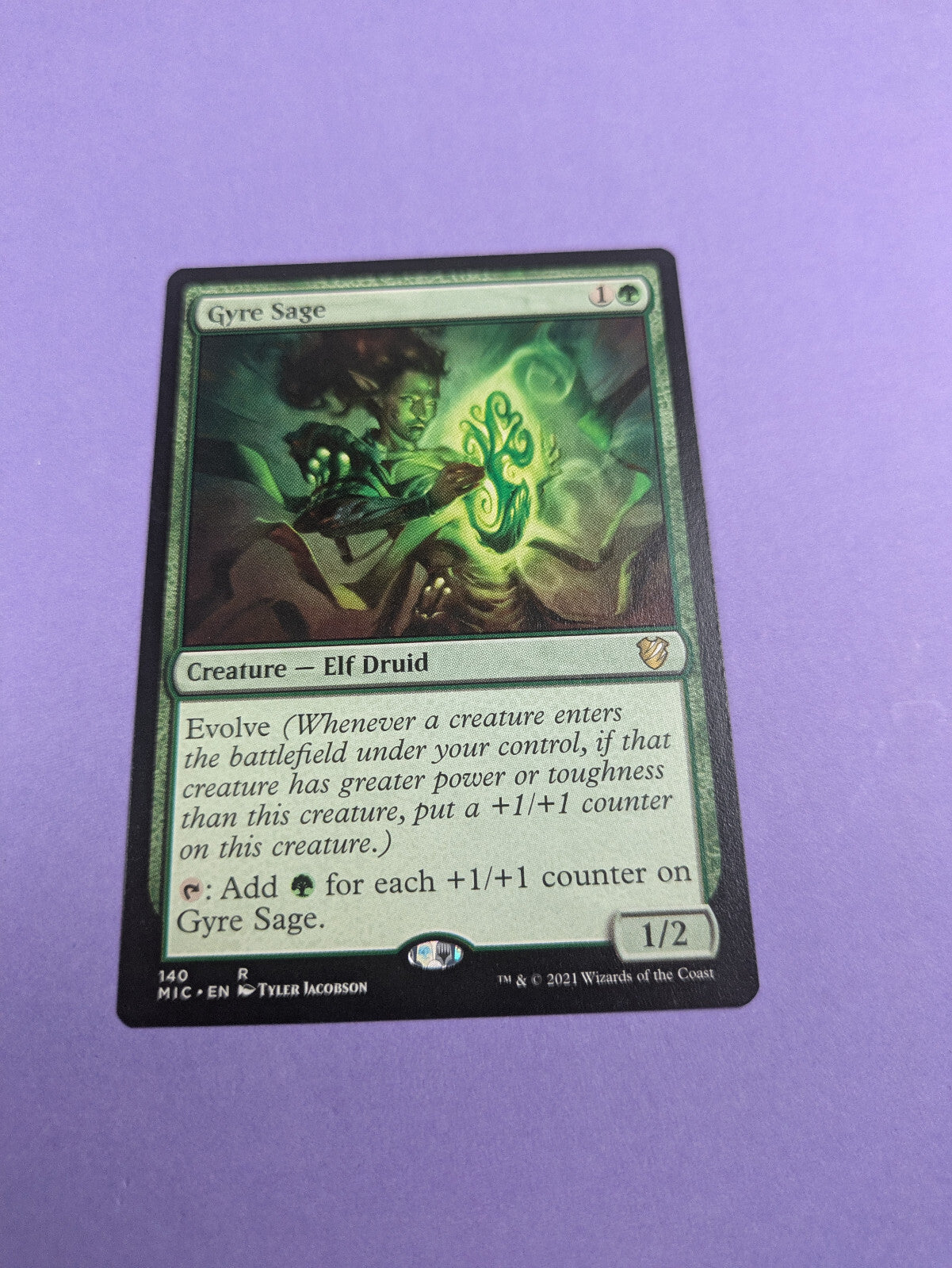 MTG: Magic The Gathering: Commander: Innistrad: Gyre Sage- Rare - Near Mint