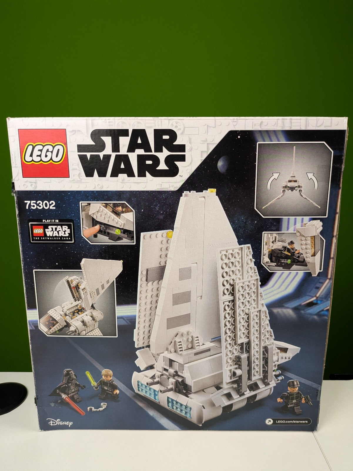 Lego Star Wars: Episode 4-6: Imperial Shuttle Set 75302 - Complete Set