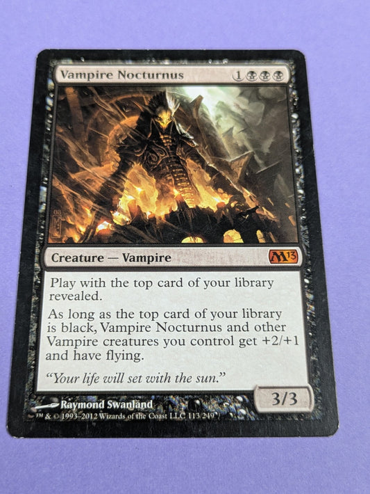 MTG Magic: Magic 2013: Vampire Nocturnus #113/249 Mythic - LP