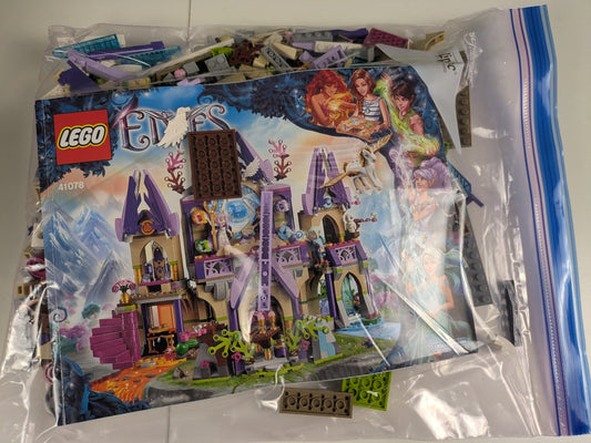 Lego Elves: Skyra's Mysterious Sky Castle Set 41078 - w/ Instructions