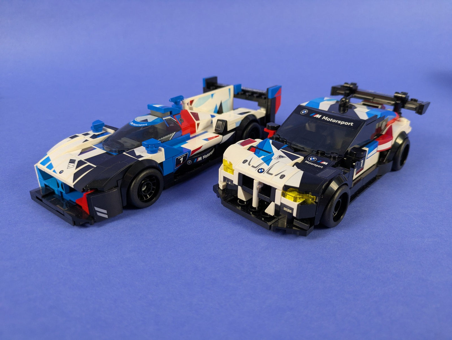 Lego SPEED CHAMPIONS: BMW M4 GT3 & BMW M Hybrid V8 76922 Incomplete Set