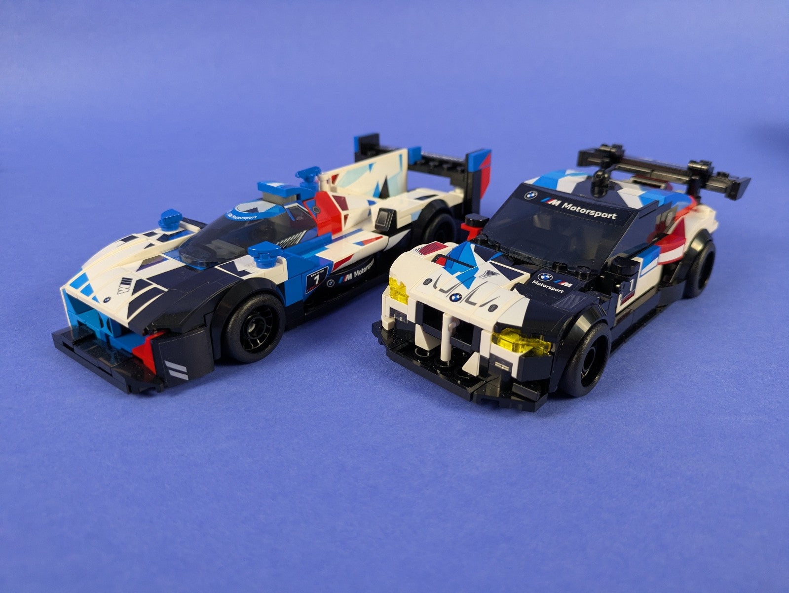 Lego SPEED CHAMPIONS: BMW M4 GT3 & BMW M Hybrid V8 76922 Incomplete Set
