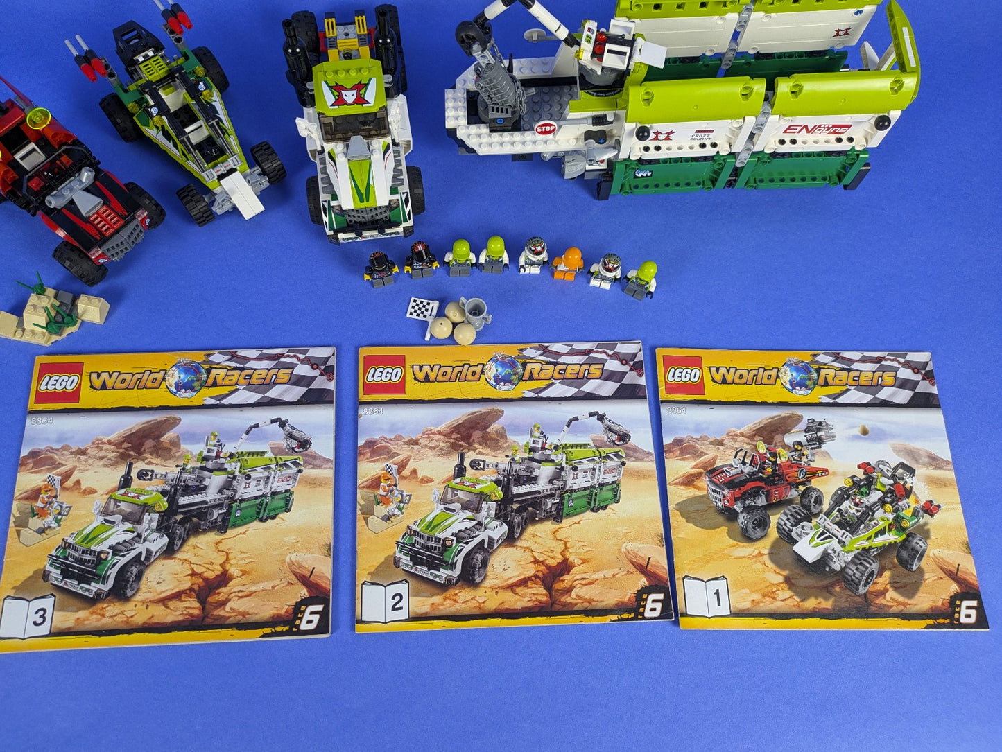 Lego World Racers: Desert of Destruction 8864 w/ Instructions