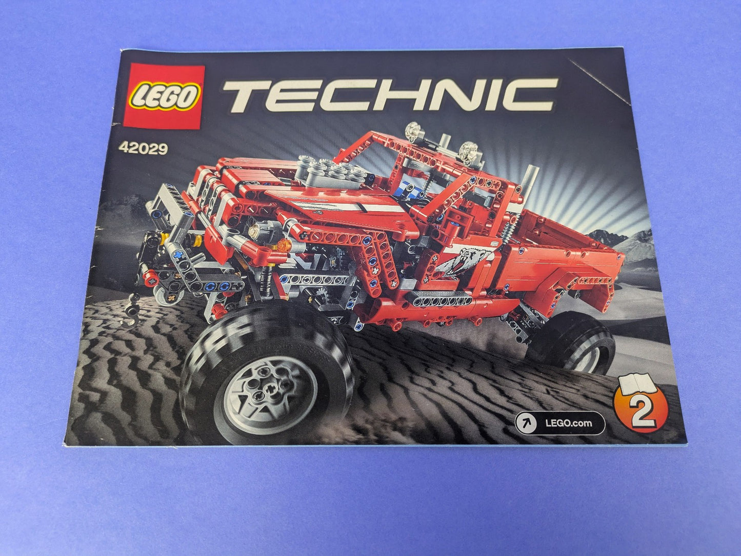 Lego Technic: Model: Off-Road: Customized Pick up Truck 42029 - Complete!