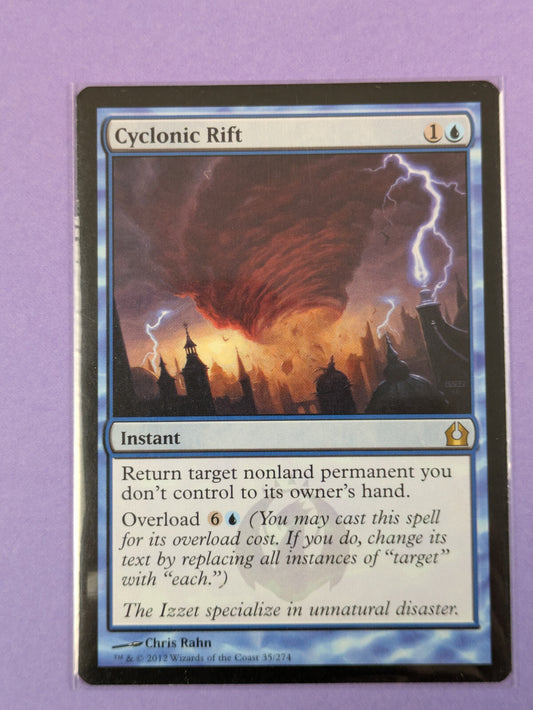 MTG Magic The Gathering: Return to Ravnica: Cyclonic Rift Rare #35/274 - NM