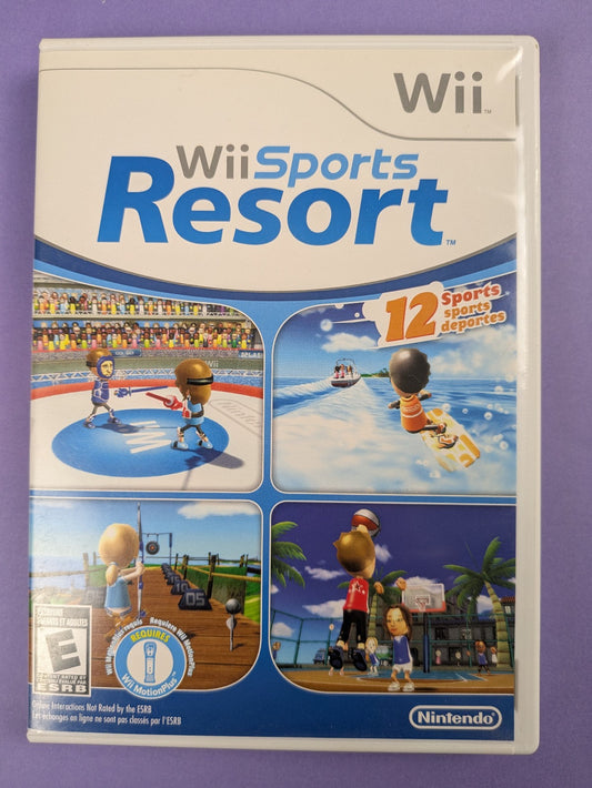 Nintendo Wii Video Game: Wii Sports Resort (Nintendo Wii, 2009) CIB