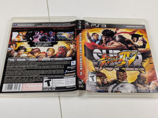 Super Street Fighter IV (Sony PlayStation 3 PS3, 2010)