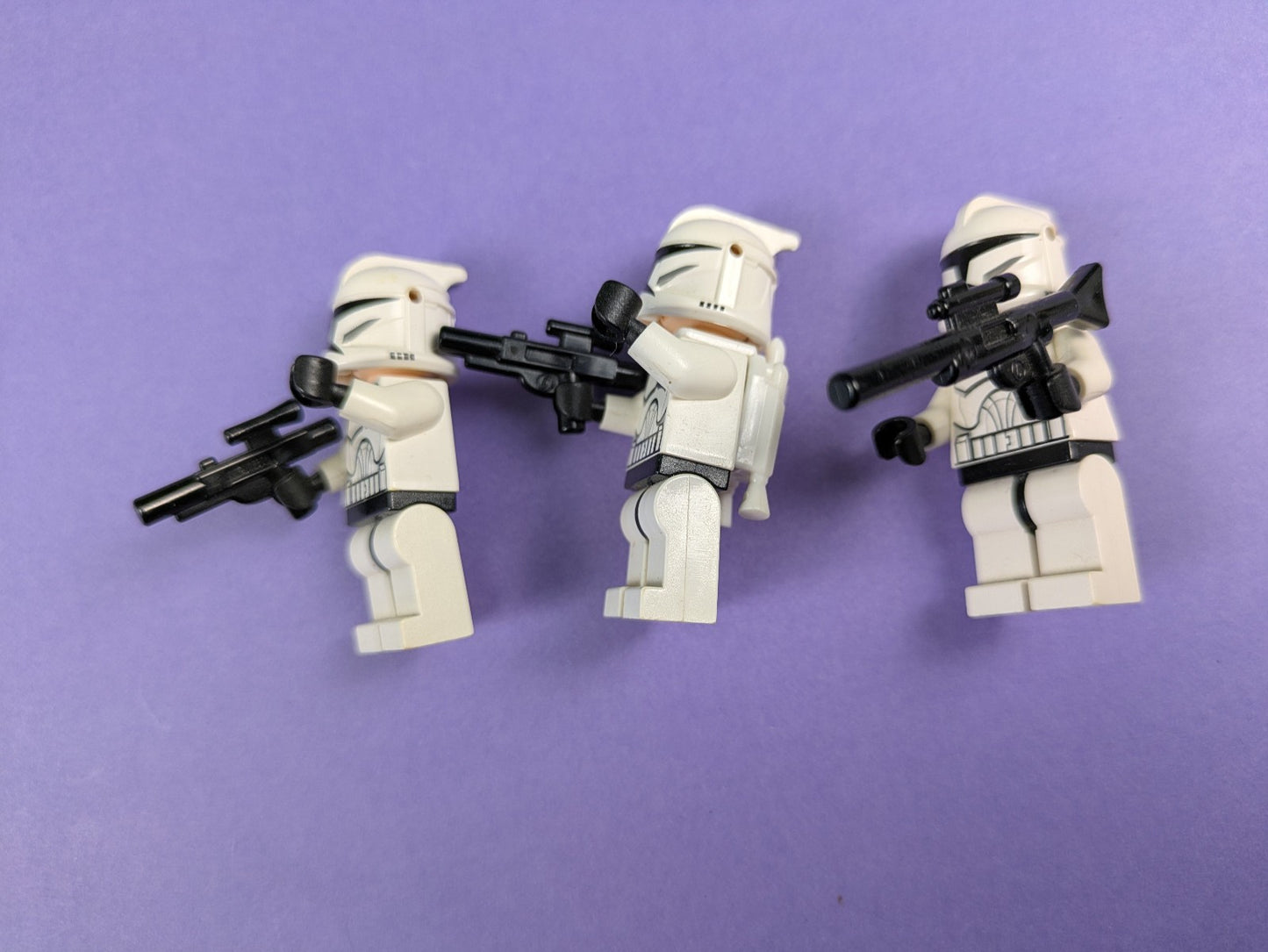 Lego Star Wars: Clone Trooper and Clone Jet Trooper (3X) sw0201 sw0233 Set 7748