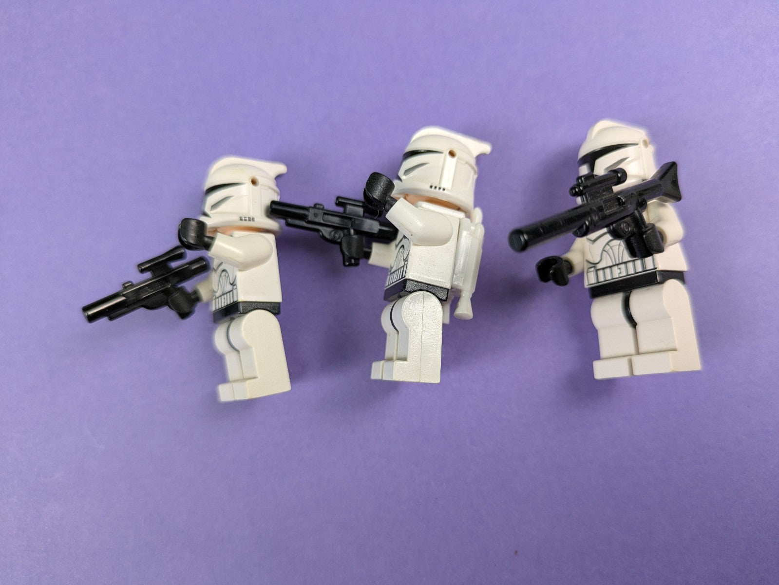Lego Star Wars: Clone Trooper and Clone Jet Trooper (3X) sw0201 sw0233 Set 7748