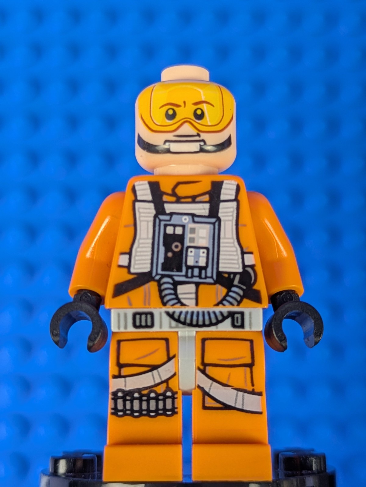 Lego Star Wars: Luke Skywalker (Pilot, Visor Up / Down) sw1139 Set 75313
