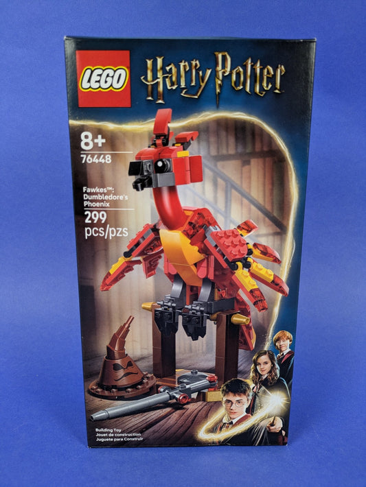 Lego Harry Potter: Sculptures: Fawkes: Dumbledore's Phoenix Set 76448 Complete