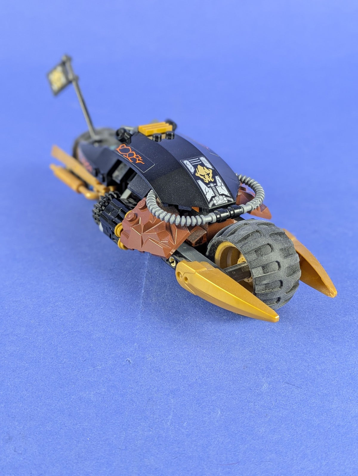 LEGO NINJAGO Blaster Bike 70733 Incomplete Set Pre-Owned