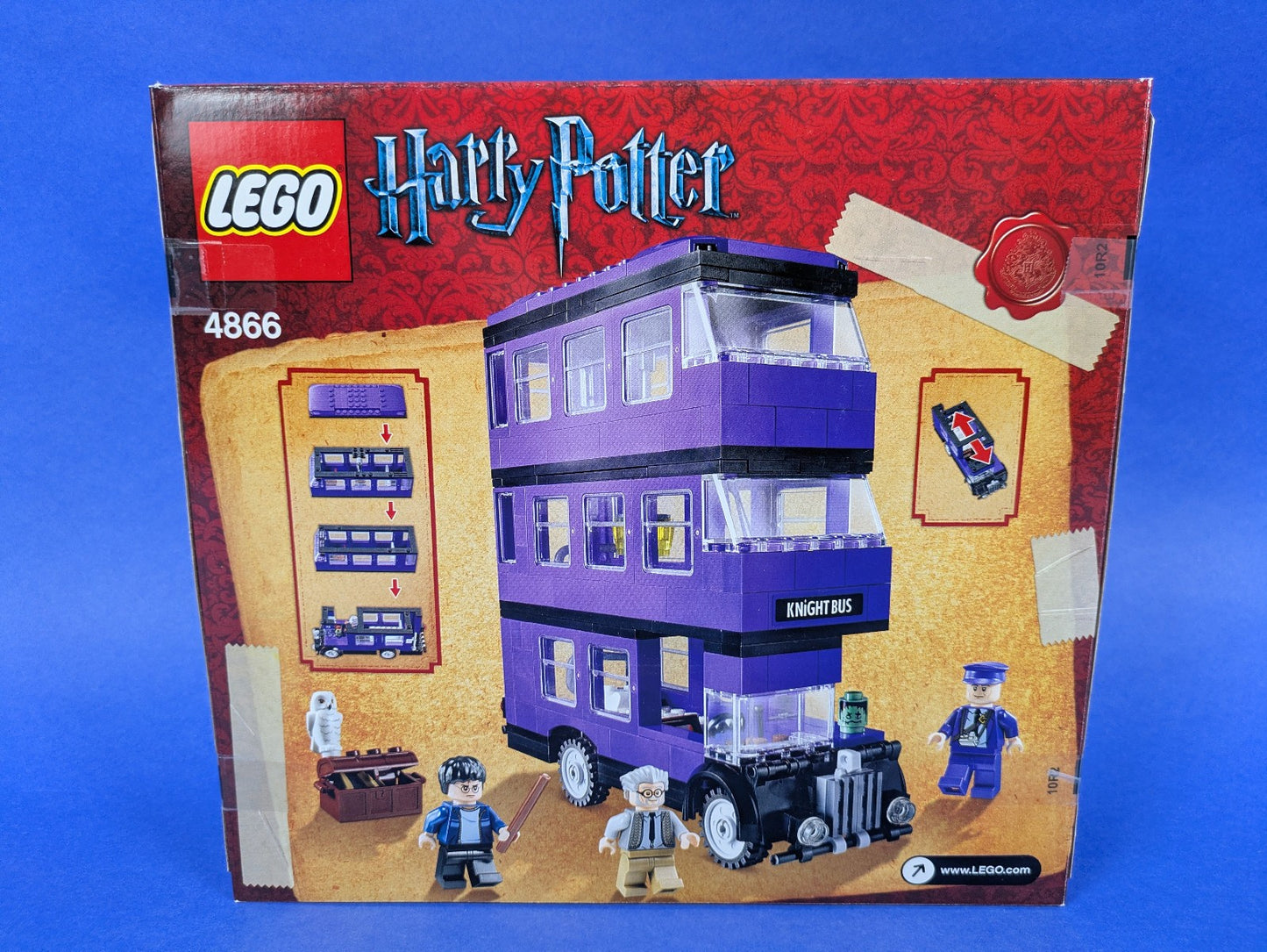 Harry Potter: Prisoner of Azkaban: The Knight Bus Set 4866 Complete Set
