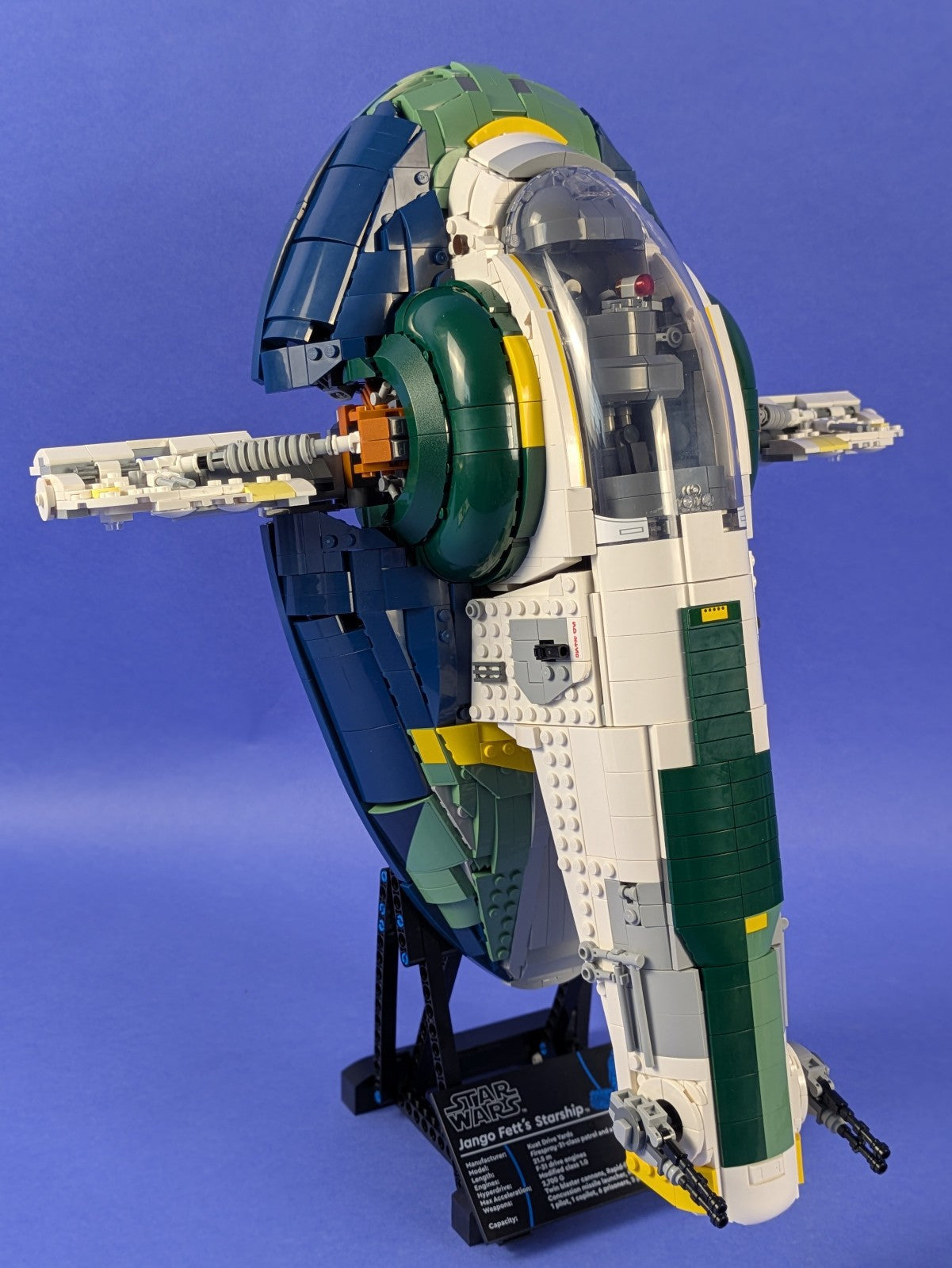 Lego Star Wars: Jango Fett's Firespray-Class Starship - UCS Set 75409 Complete