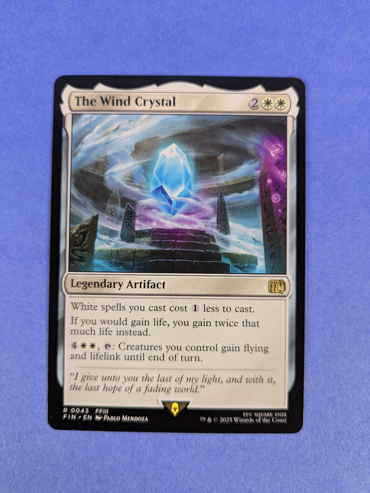 MTG Magic: FINAL FANTASY: The Wind Crystal #0043 Rare - NM