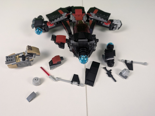 Lego Star Wars: The Freemaker Adventures: Eclipse Fighter Set 75145 - Incomplete
