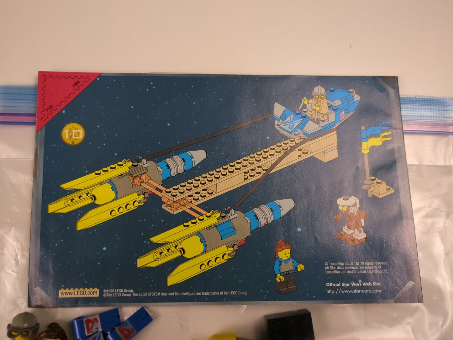 Lego Star Wars: Anakin's Podracer Set 7131 - w/ Instructions