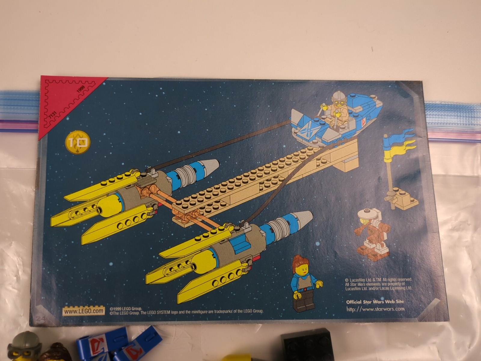 Lego Star Wars: Anakin's Podracer Set 7131 - w/ Instructions