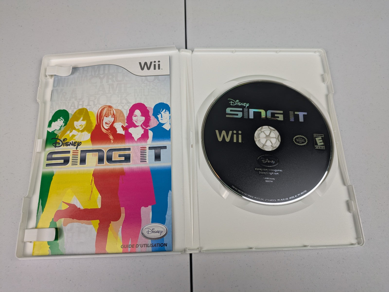 Disney Sing It (Nintendo Wii, 2008) CIB