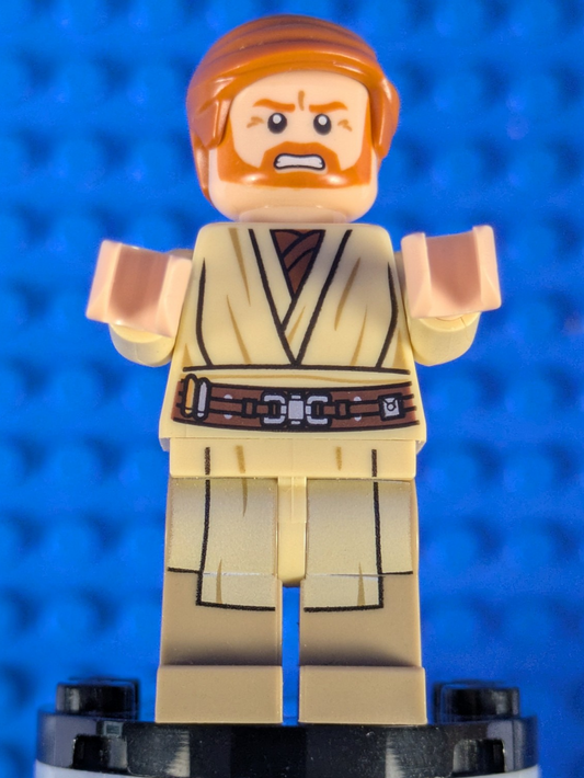 Lego Star Wars: Obi-Wan Kenobi (Dark Tan Printed Legs) sw0535 Set 75040
