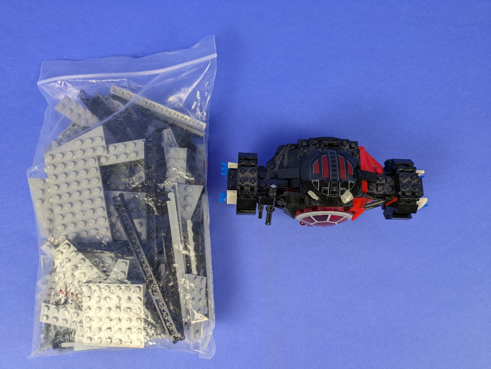 Lego Star Wars: First Order Special Forces TIE Fighter Set 75101 Incomplete Set