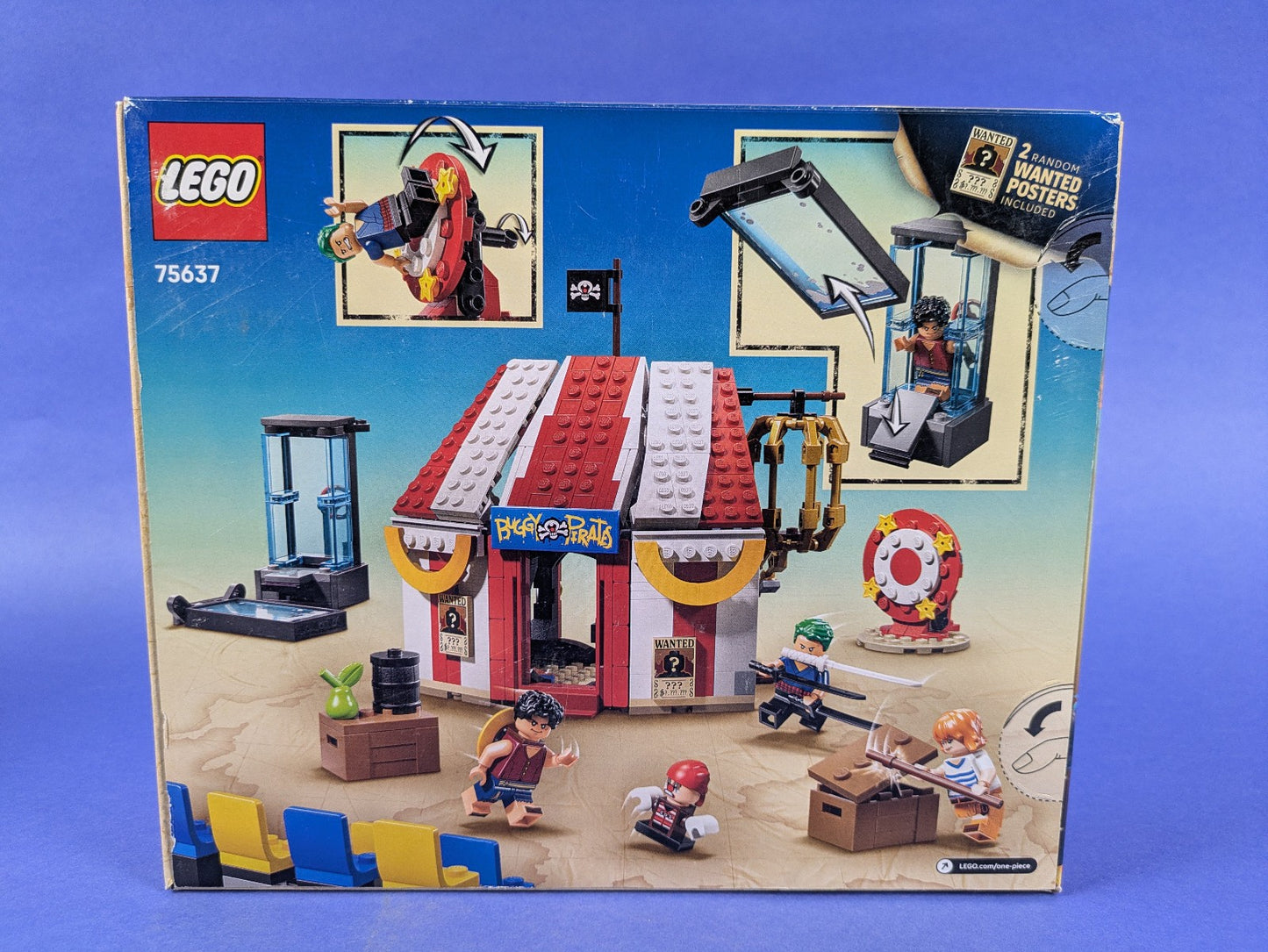Lego One Piece: Buggy the Clown's Circus Tent Set 75637 BRAND NEW