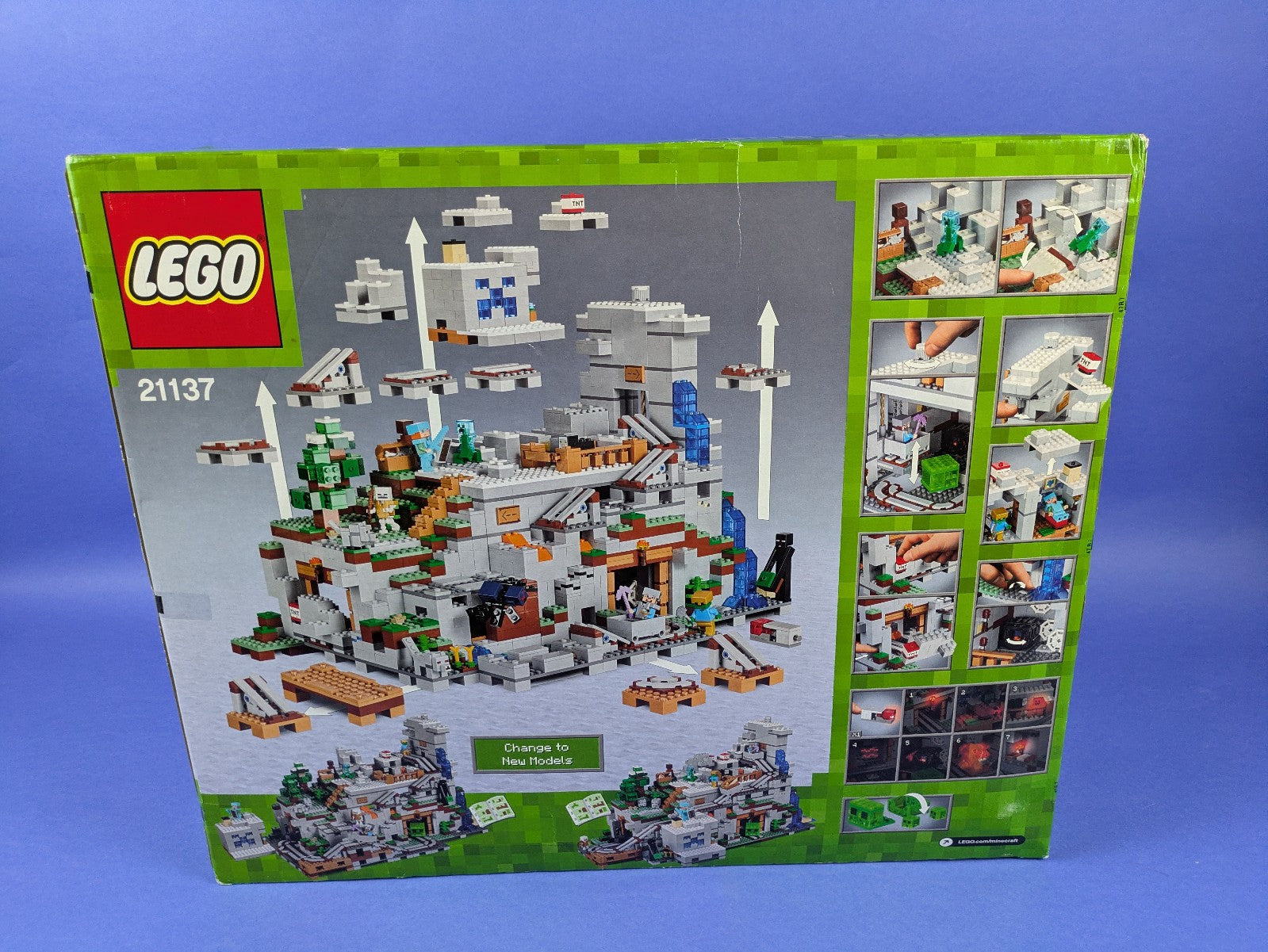 LEGO Minecraft The Mountain Cave 21137
