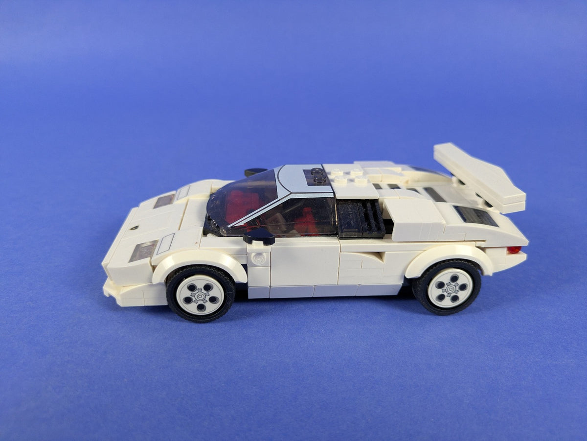 Lego SPEED CHAMPIONS: Lamborghini Countach Set 76908 Incomplete Set