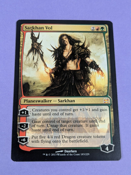 MTG Magic the Gathering: Modern Masters: Sarkhan Vol #183/229 Mythic - NM