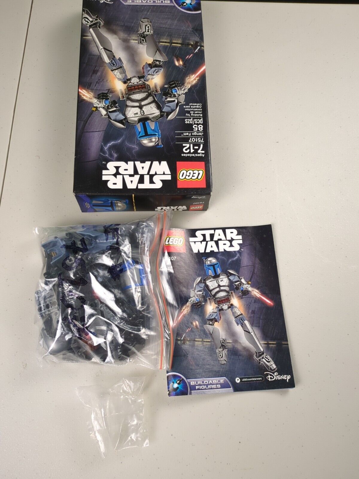 Lego Star Wars: Buildable Figures: Jango Fett Set 75107