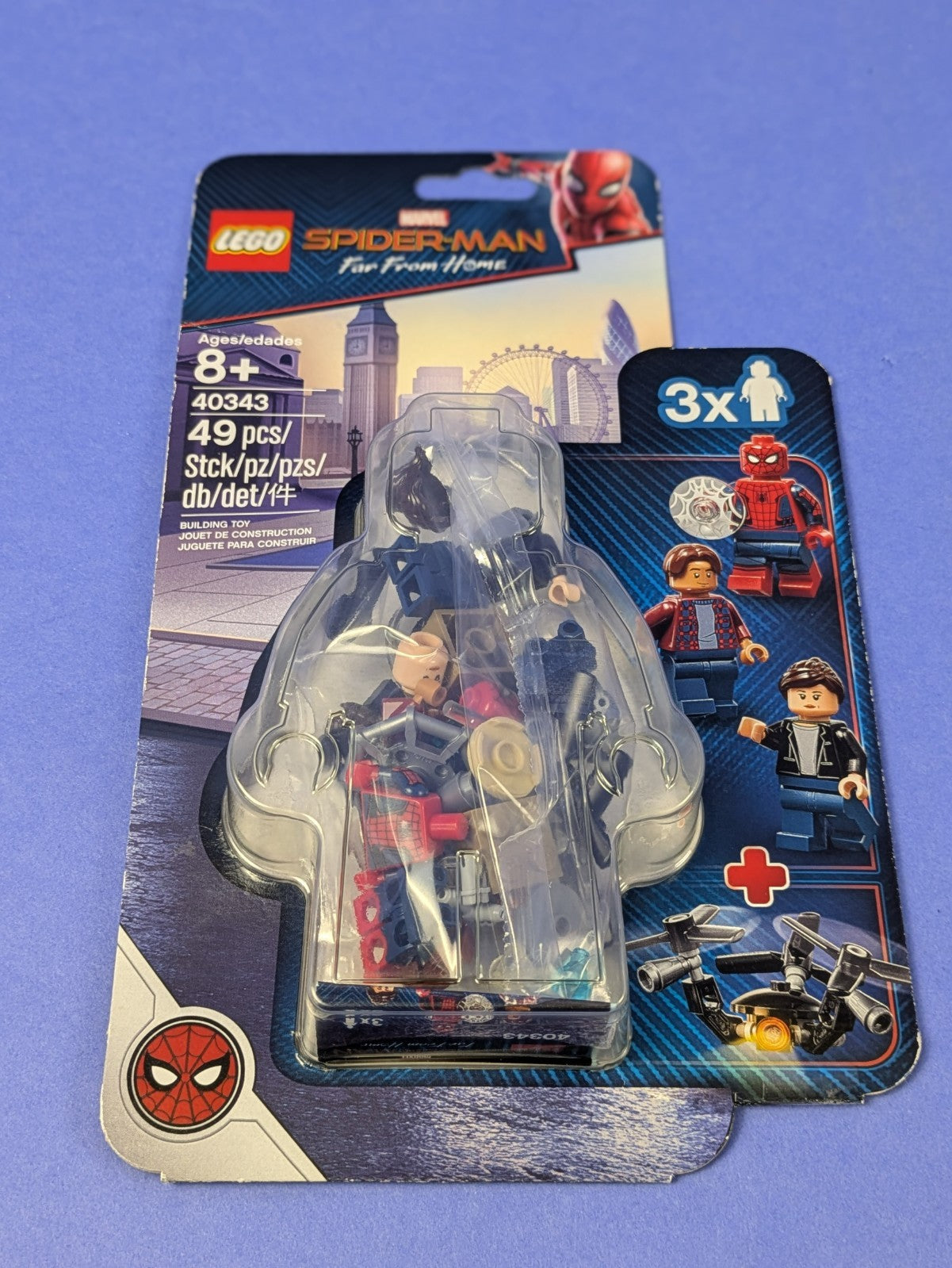 LEGO Marvel Super Heroes Spider-Man and the Museum Break-In 40343