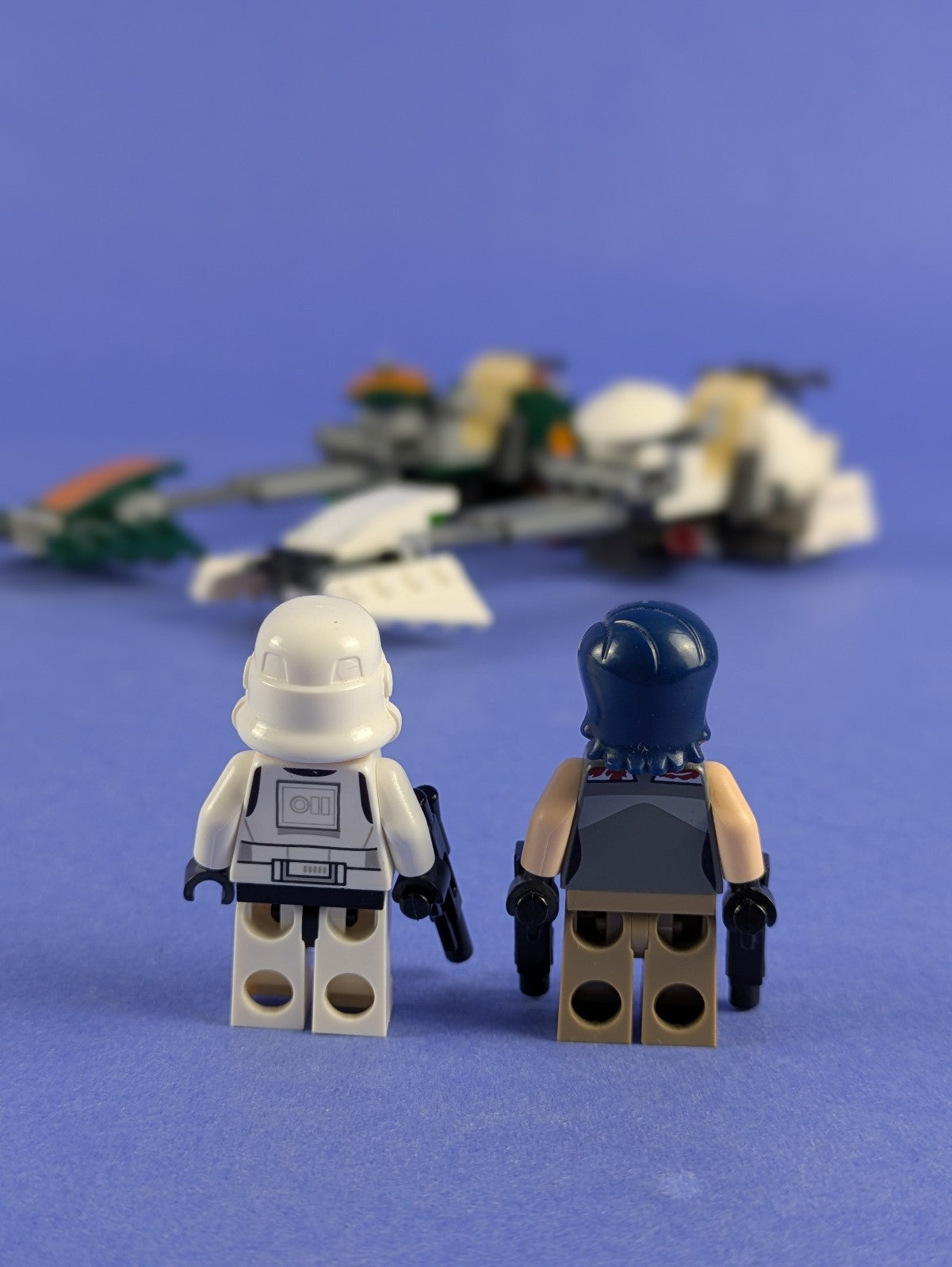 LEGO Star Wars Ezra's Speeder Bike 75090 Incomplete Set Pre-Owned