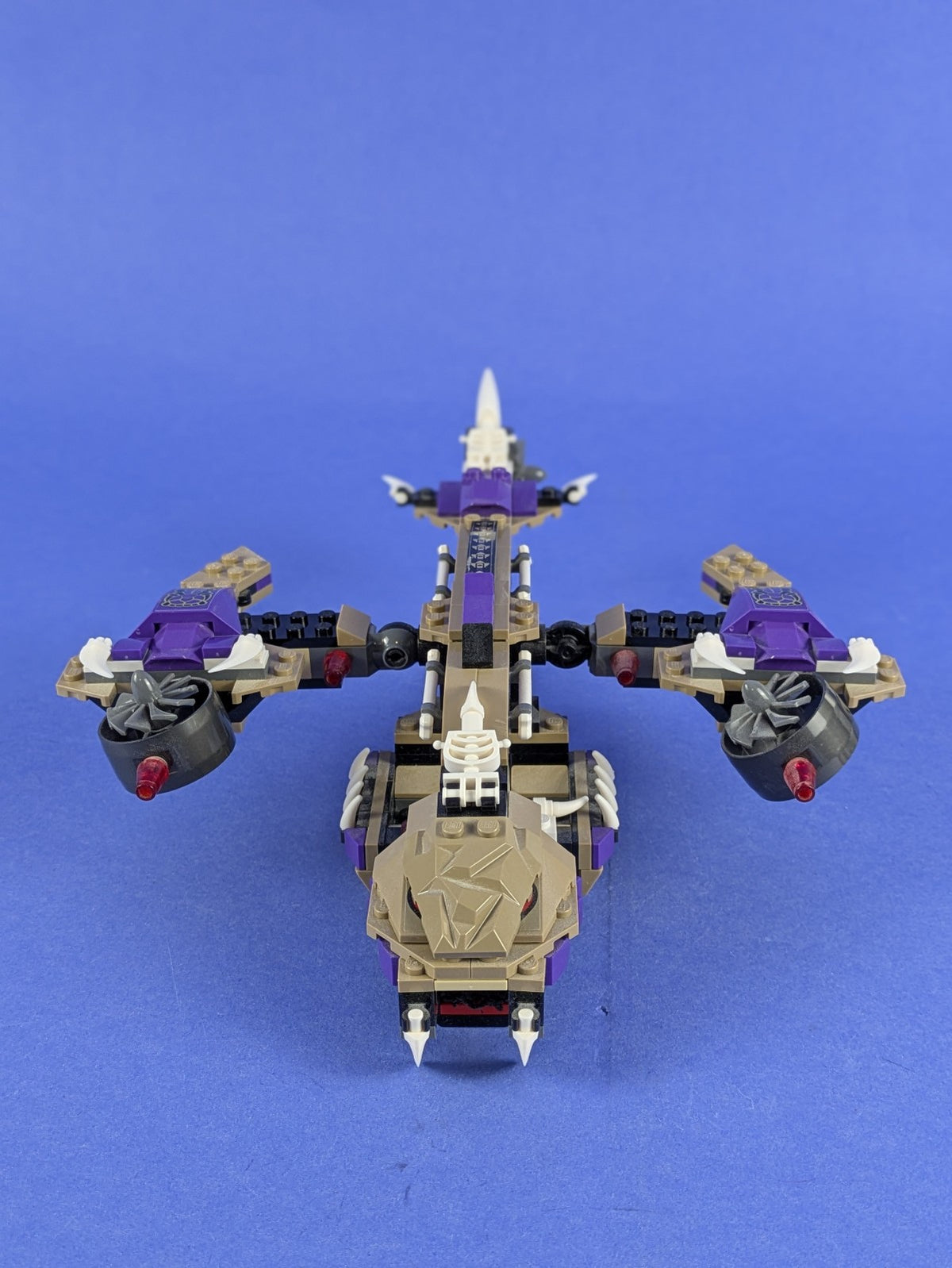 LEGO NINJAGO Condrai Copter Attack 70746 Incomplete Set Pre-Owned