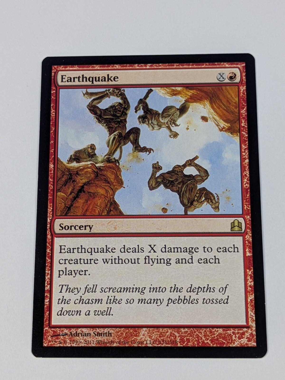 MTG Magic: Magic 2012: Earthquake #121/249 Rare - LP